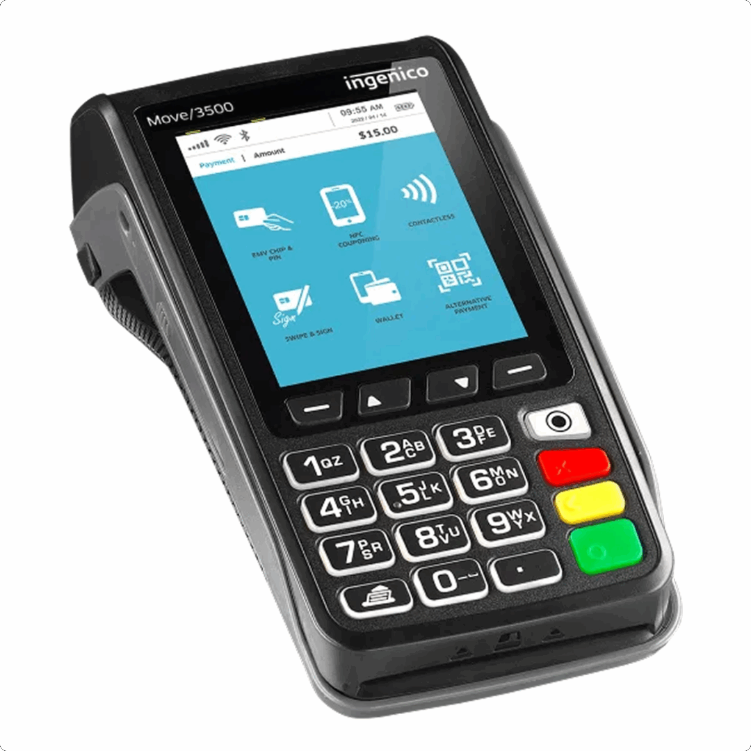 Portable card payment machine